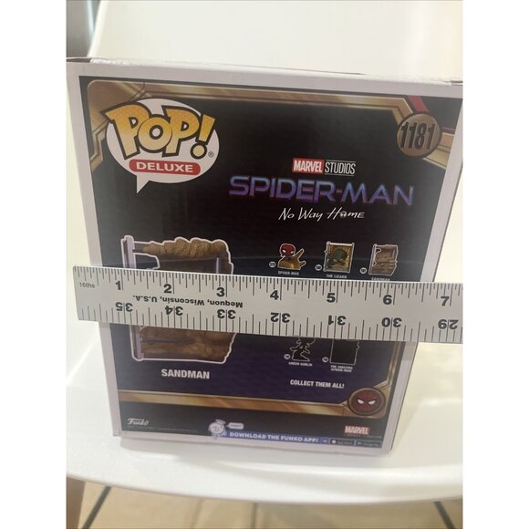 Funko POP Deluxe: SANDMAN #1181 Spider-Man No Way Home 2023 Target Con Exclusive - Picture 7 of 7